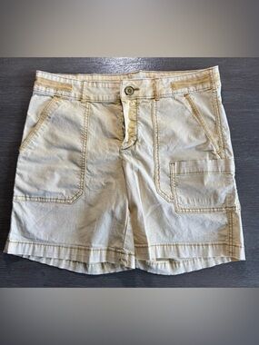 Anthropologie Hei Hei Light Yellow Shorts Boho 28